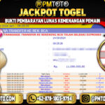 Selamat Kepada Member PMTOTO JACKPOT SINGAPORE POOLS Rp.11,000,000.,- LUNAS