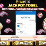 Selamat Kepada Member PMTOTO JACKPOT TOTOMACAU POOLS Rp.10.000.000.,- LUNAS