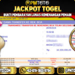 Selamat Kepada Member PMTOTO JACKPOT CHINA POOLS Rp.10,300,000.,- LUNAS