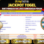 Selamat Kepada Member PMTOTO JACKPOT TOTOMACAU POOLS Rp.19,200,000.,- LUNAS