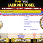 Selamat Kepada Member PMTOTO JACKPOT CHINA POOLS Rp.10,878,000.,- LUNAS