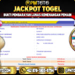 Selamat Kepada Member PMTOTO JACKPOT SUWIT GAMES Rp.4.000.000.,- LUNAS