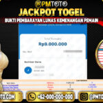 Selamat Kepada Member PMTOTO JACKPOT TOTOMACAU Rp.9.000.000.,- LUNAS