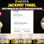 Selamat Kepada Member PMTOTO JACKPOT BACCARAT Rp.10.000.000.,- LUNAS