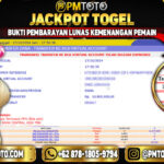 Selamat Kepada Member PMTOTO JACKPOT SINGAPORE Rp.10.800.000.,- LUNAS