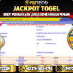 Selamat Kepada Member PMTOTO JACKPOT BACCARAT Rp.5.000.000.,- LUNAS