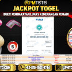 Selamat Kepada Member PMTOTO JACKPOT HONGKONG POOLS Rp.25,333,000.,- LUNAS