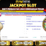 Selamat Kepada Member PMTOTO JACKPOT 15.000X MANIA di PMTOTO Rp.11,495,000.,- LUNAS