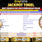 Selamat Kepada Member PMTOTO JACKPOT SINGAPORE POOLS Rp.12,200,000.,- LUNAS