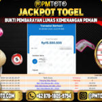 Selamat Kepada Member PMTOTO JACKPOT TOTOMACAU POOLS Rp.16,600,000.,- LUNAS