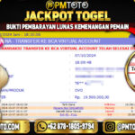 Selamat Kepada Member PMTOTO JACKPOT SINGAPORE POOLS Rp.19,600,000.,- LUNAS