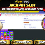 Selamat Kepada Member PMTOTO JACKPOT SWEET BONANZA di PMTOTO Rp.20,000,000.,- LUNAS