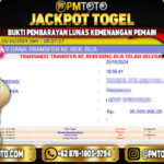 Selamat Kepada Member PMTOTO JACKPOT BACCARAT 2 GAMES Rp.39.000.000.,- LUNAS