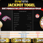 Selamat Kepada Member PMTOTO JACKPOT HONGKONG POOLS Rp.6,000,000.,- LUNAS