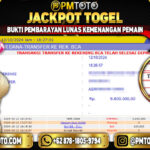 Selamat Kepada Member PMTOTO JACKPOT JAPAN POOLS Rp.9,800,000.,- LUNAS