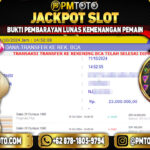 Selamat Kepada Member PMTOTO JACKPOT GATES OF OLYMPUS x1000 di PMTOTO Rp.23,000,000.,- LUNAS