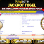 Selamat Kepada Member PMTOTO JACKPOT CHINA Rp.10.500.000.,- LUNAS