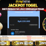 Selamat Kepada Member PMTOTO JACKPOT SWEET BONANZA Rp.8.220.000.,- LUNAS