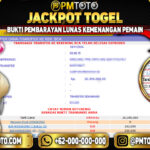 Selamat Kepada Member PMTOTO JACKPOT HONGKONG Rp.26.390.000.,- LUNAS