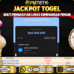 Selamat Kepada Member PMTOTO JACKPOT HONGKONG Rp.6.000.000.,- LUNAS