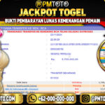 Selamat Kepada Member PMTOTO JACKPOT TOTOMACAU 5D Rp.5.700.000.,- LUNAS