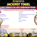 Selamat Kepada Member PMTOTO JACKPOT SYDNEY Rp.10.000.000.,- LUNAS