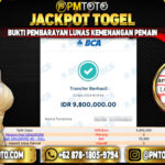 Selamat Kepada Member PMTOTO JACKPOT SINGAPORE Rp.9.800.000.,- LUNAS