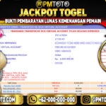 Selamat Kepada Member PMTOTO JACKPOT JAPAN Rp.4.000.000.,- LUNAS