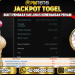 Selamat Kepada Member PMTOTO JACKPOT SYDNEY Rp.5.000.000.,- LUNAS