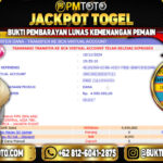 Selamat Kepada Member PMTOTO JACKPOT TOTOMACAU 5D Rp.4.950.000.,- LUNAS