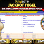 Selamat Kepada Member PMTOTO JACKPOT 48D GAMES Rp.20.000.000.,- LUNAS