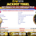 Selamat Kepada Member PMTOTO JACKPOT GATES OF OLYMPUS Rp.12.346.000.,- LUNAS