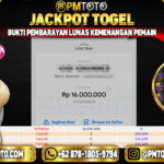 Selamat Kepada Member PMTOTO JACKPOT SLOT MANIA OLYMPUS Rp.16.000.000.,- LUNAS