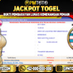 Selamat Kepada Member PMTOTO JACKPOT TOTOMACAU Rp.4.300.000.,- LUNAS