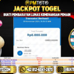 Selamat Kepada Member PMTOTO JACKPOT TOTOMACAU 5D Rp.5.000.000.,- LUNAS