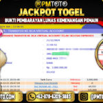 Selamat Kepada Member PMTOTO JACKPOT TAIWAN Rp.3.000.000.,- LUNAS