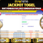 Selamat Kepada Member PMTOTO JACKPOT SINGAPORE Rp.3.800.000.,- LUNAS