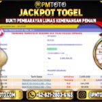 Selamat Kepada Member PMTOTO JACKPOT PCSO POOLS Rp.3.900.000.,- LUNAS