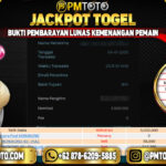 Selamat Kepada Member PMTOTO JACKPOT HONGKONG Rp.5.000.000.,- LUNAS