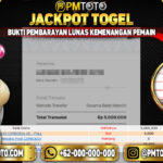 Selamat Kepada Member PMTOTO JACKPOT CAMBODIA Rp.5.000.000.,- LUNAS