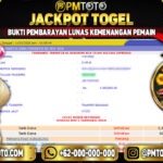 Selamat Kepada Member PMTOTO JACKPOT GATES OF OLYMPUS 1000 Rp.3.300.000.,- LUNAS