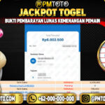 Selamat Kepada Member PMTOTO JACKPOT CAMBODIA Rp.6.000.000.,- LUNAS