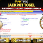 Selamat Kepada Member PMTOTO JACKPOT HONGKONG Rp.4.300.000.,- LUNAS