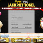 Selamat Kepada Member PMTOTO JACKPOT TAIWAN Rp.5.000.000.,- LUNAS