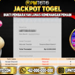 Selamat Kepada Member PMTOTO JACKPOT SWEET BONANZA 1000 Rp.5.000.000.,- LUNAS