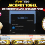 Selamat Kepada Member PMTOTO JACKPOT HONGKONG Rp.3.000.000.,- LUNAS