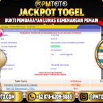 Selamat Kepada Member PMTOTO JACKPOT TOTOMACAU 5D Rp.10.000.000.,- LUNAS