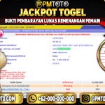 Selamat Kepada Member PMTOTO JACKPOT HONGKONG Rp.4.000.000.,- LUNAS