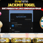 Selamat Kepada Member PMTOTO JACKPOT TOTOMACAU Rp.16.500.000.,- LUNAS