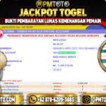 Selamat Kepada Member PMTOTO JACKPOT TOTOMACAU Rp.3.500.000.,- LUNAS